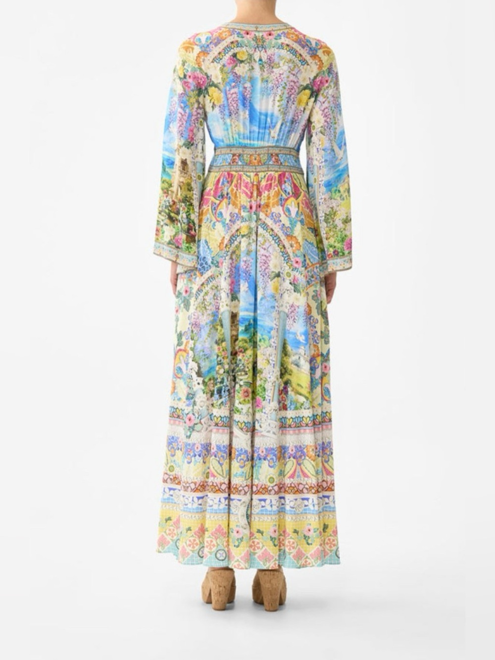 CAMILLA Navas Nouveau Silk Maxi Dress NWT | Retail $979 | Rare Luxury Designer - Picture 2 of 10